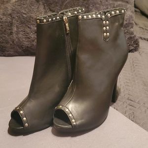 Cute Black Boot Heels